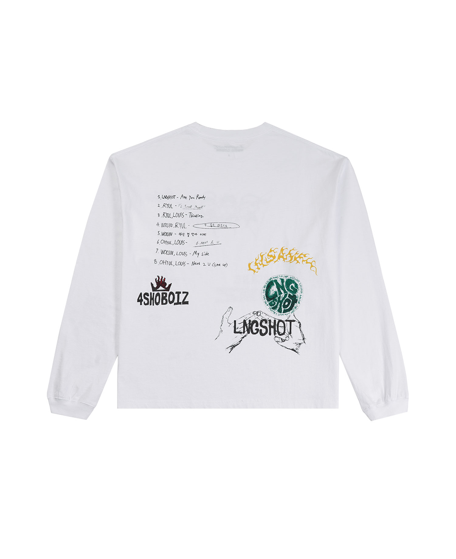 LNGSHOT X INSANE GRAPHIC LONG SLV_OFF WHITE (SOLD OUT)
