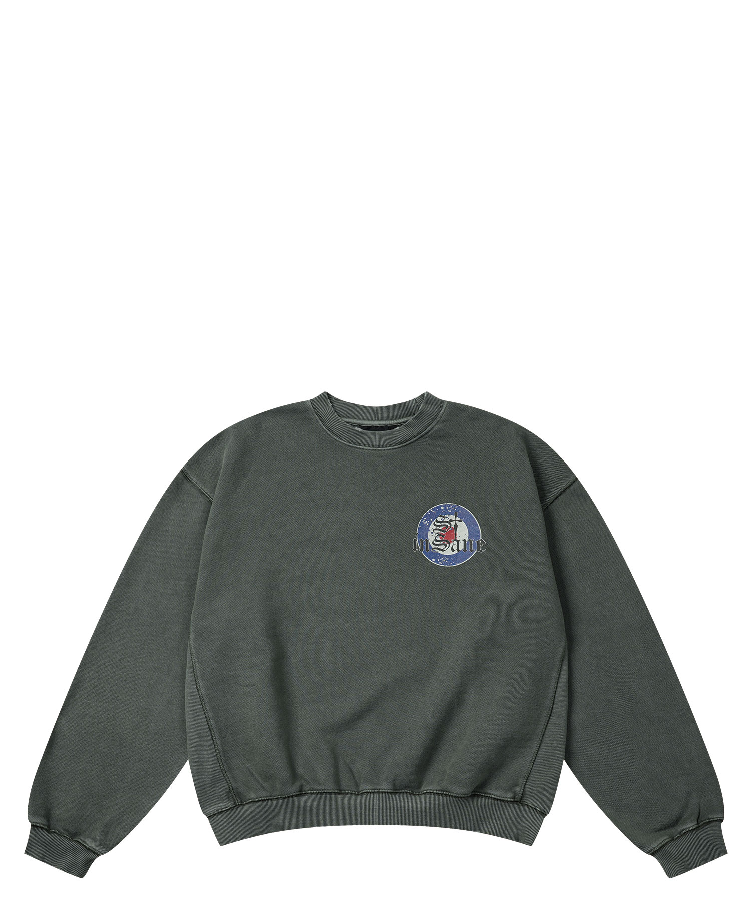 INSANE MODS SYMBOL SWEAT SHIRT_KHAKI
