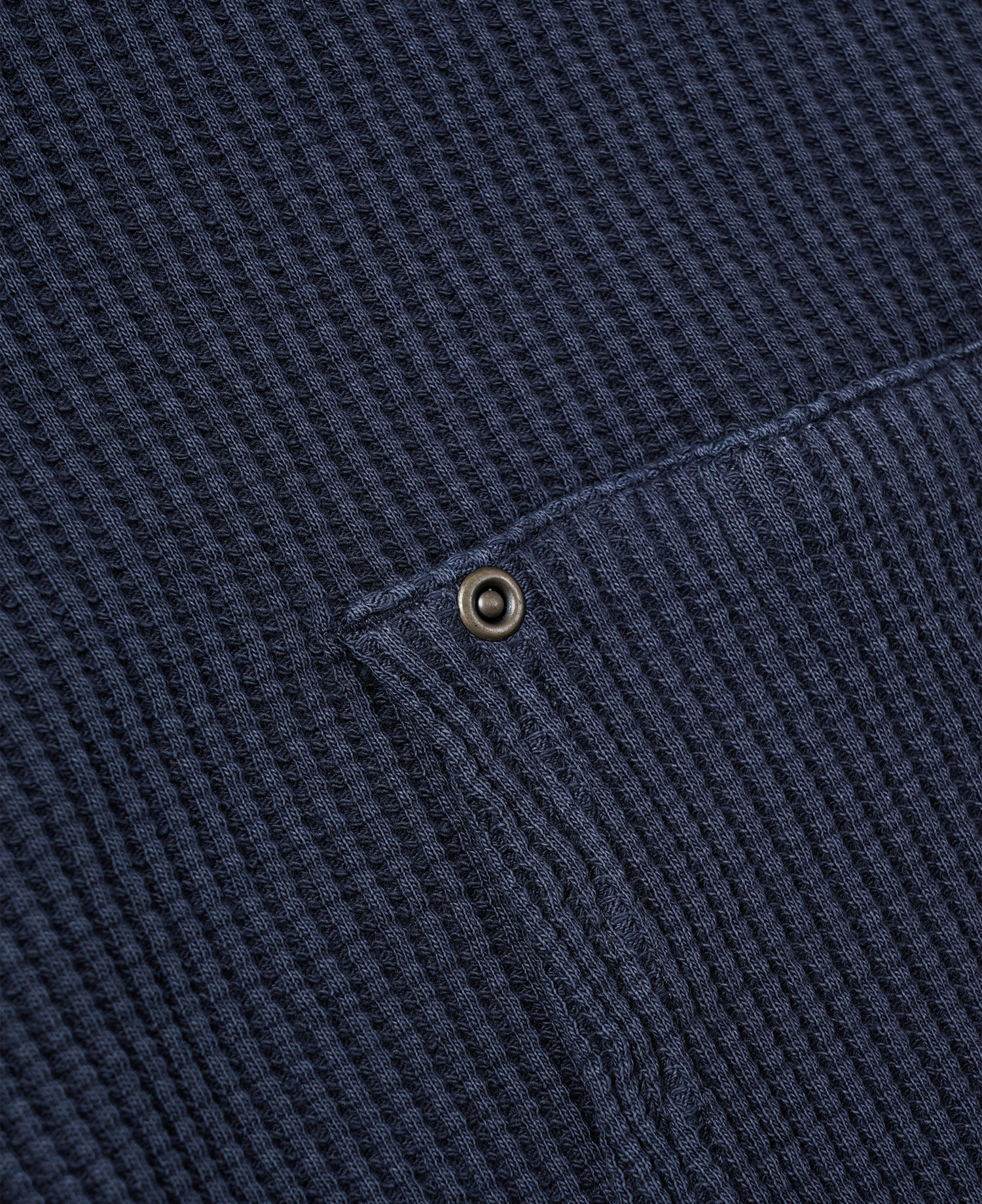INSANE WASHED WAFFLE HOODIE_NAVY