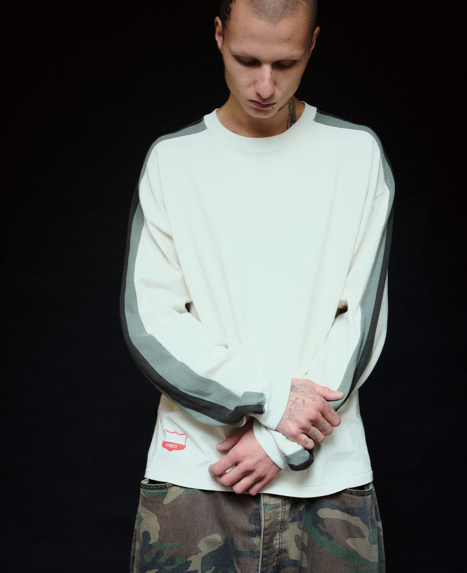 INSANE TRACK LONG SLV_LIGHT GRAY