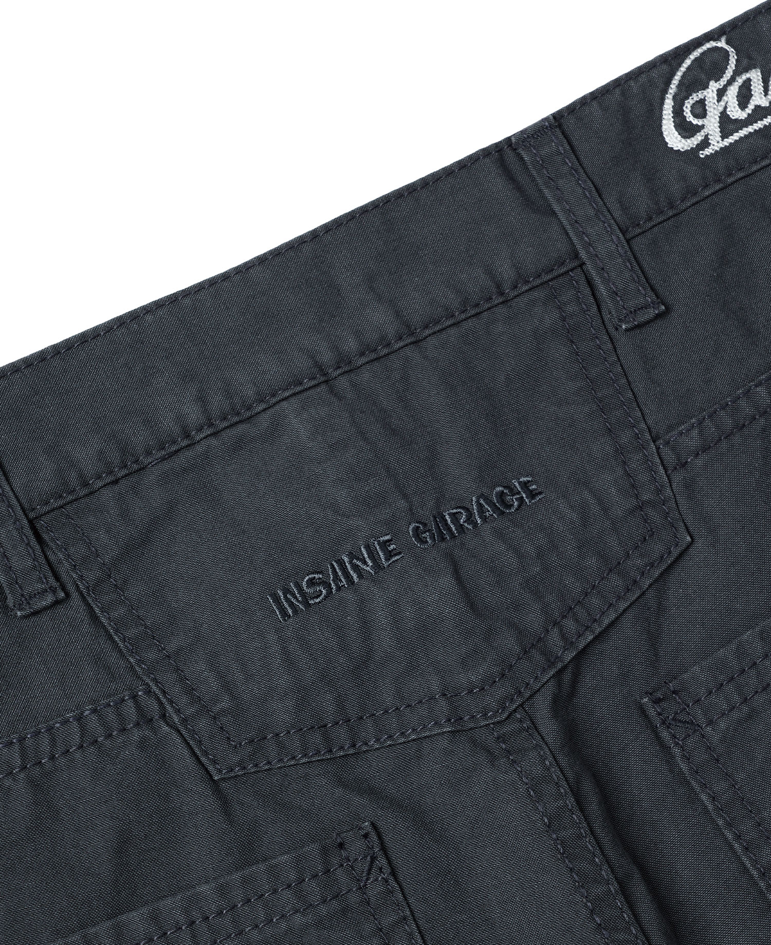 INSANE VINTAGE COTTON PANTS_GRAY