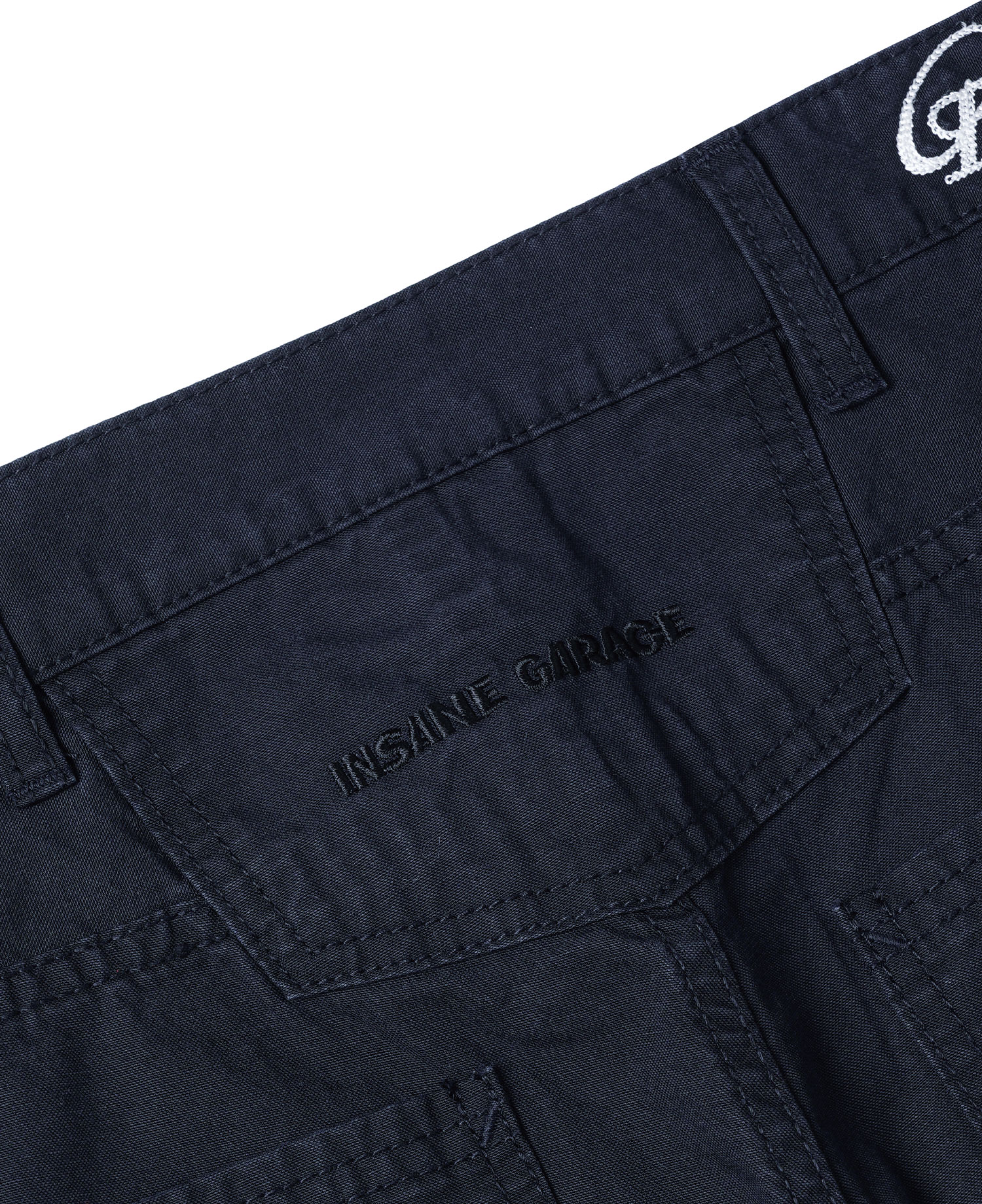 INSANE VINTAGE COTTON PANTS_NAVY