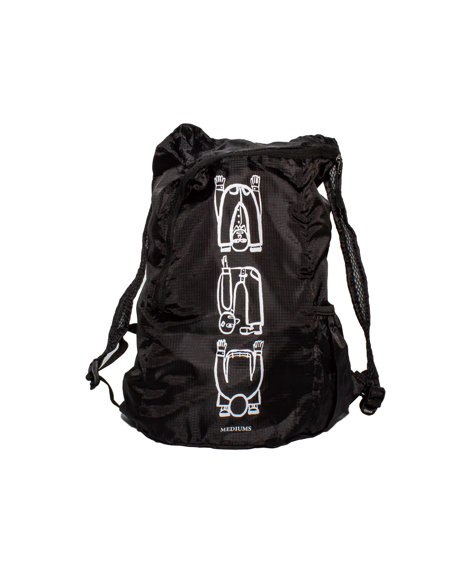 [MEDIUMS] ORIGAMI MAN BACKPACK_BLACK