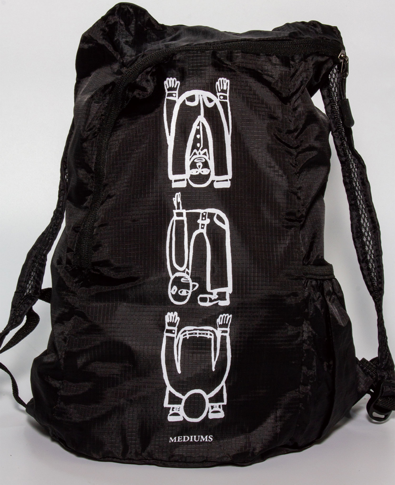 [MEDIUMS] ORIGAMI MAN BACKPACK_BLACK