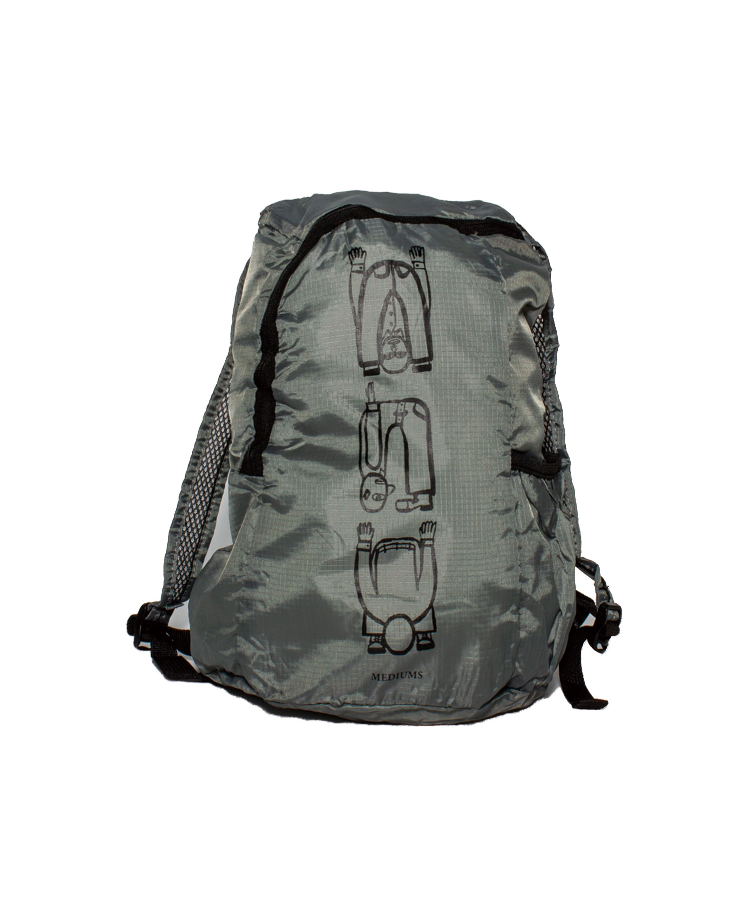 [MEDIUMS] ORIGAMI MAN BACKPACK_GRAY