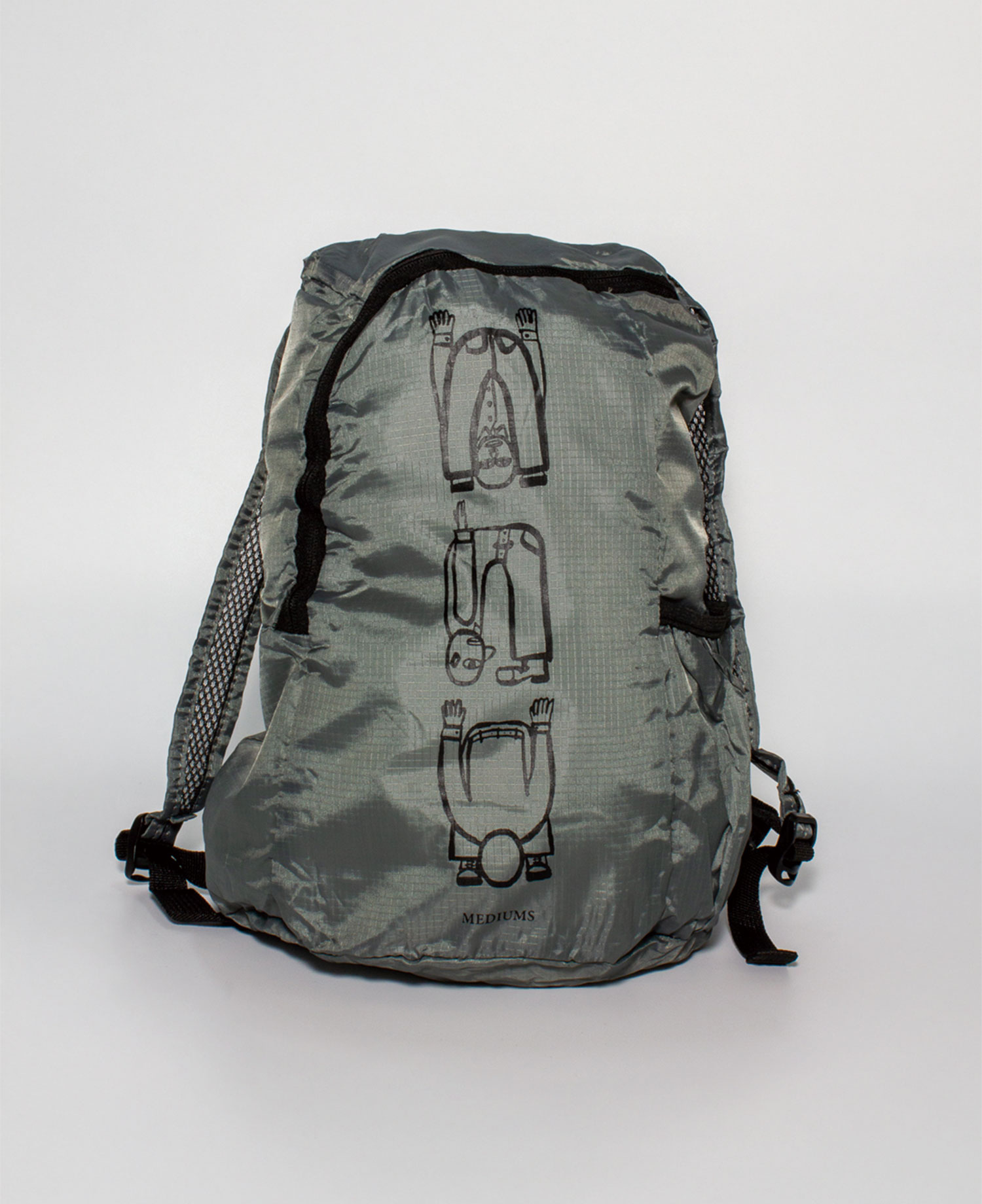 [MEDIUMS] ORIGAMI MAN BACKPACK_GRAY