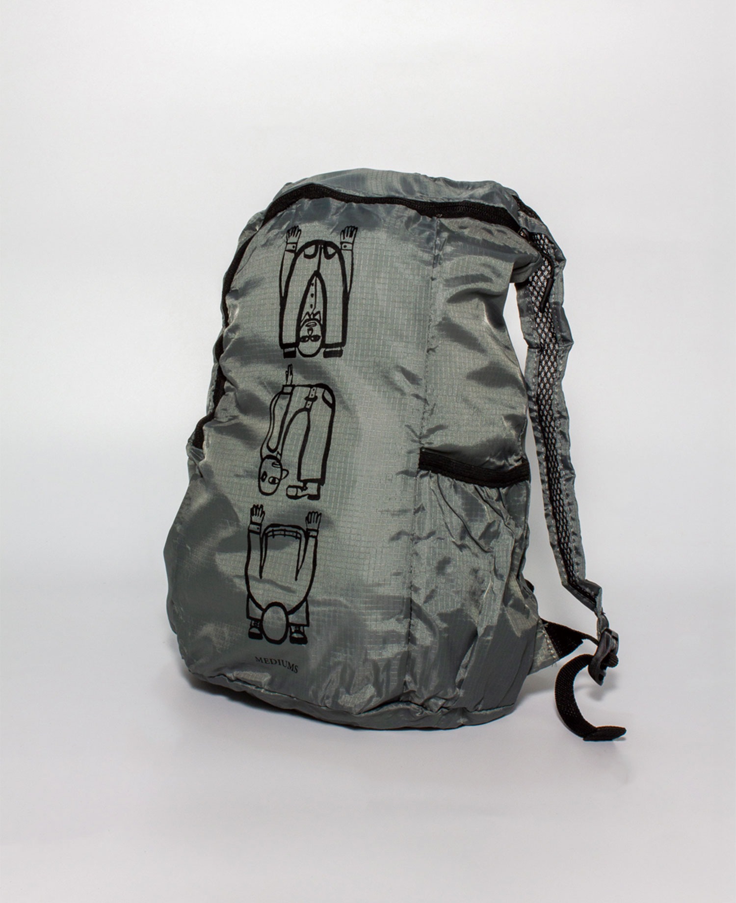 [MEDIUMS] ORIGAMI MAN BACKPACK_GRAY