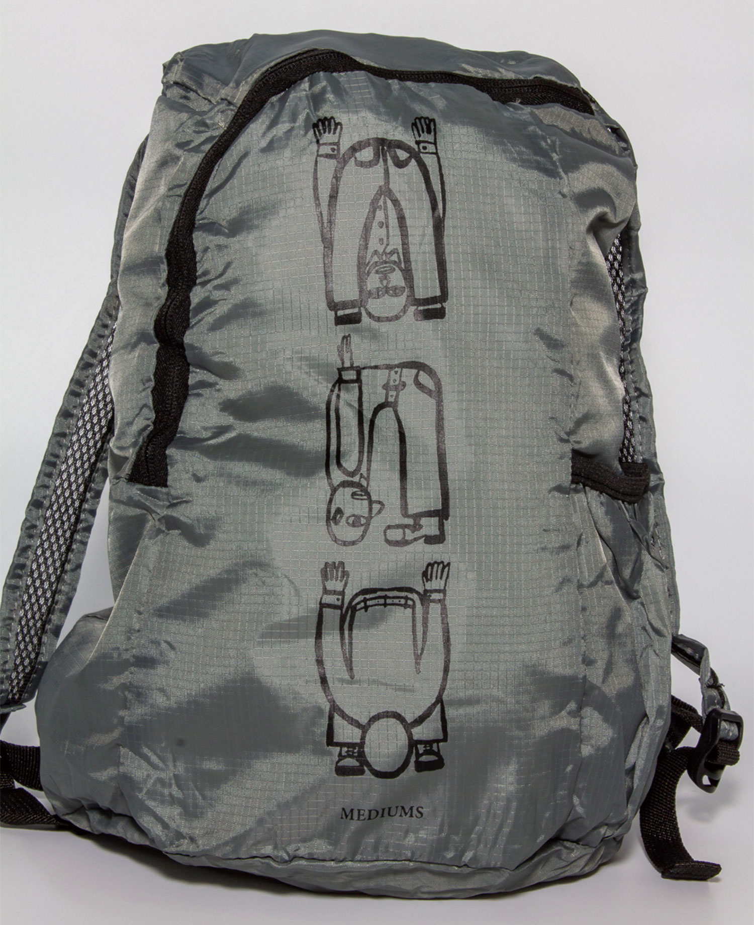 [MEDIUMS] ORIGAMI MAN BACKPACK_GRAY
