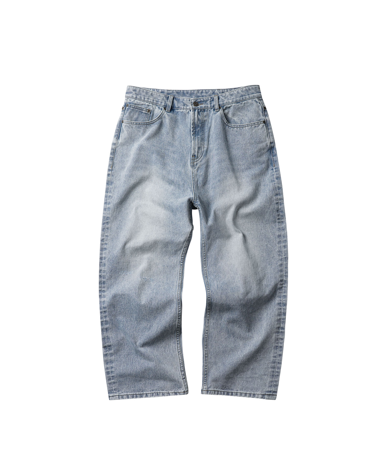 INSANE GRAPHIC DENIM PANTS_LIGHT BLUE