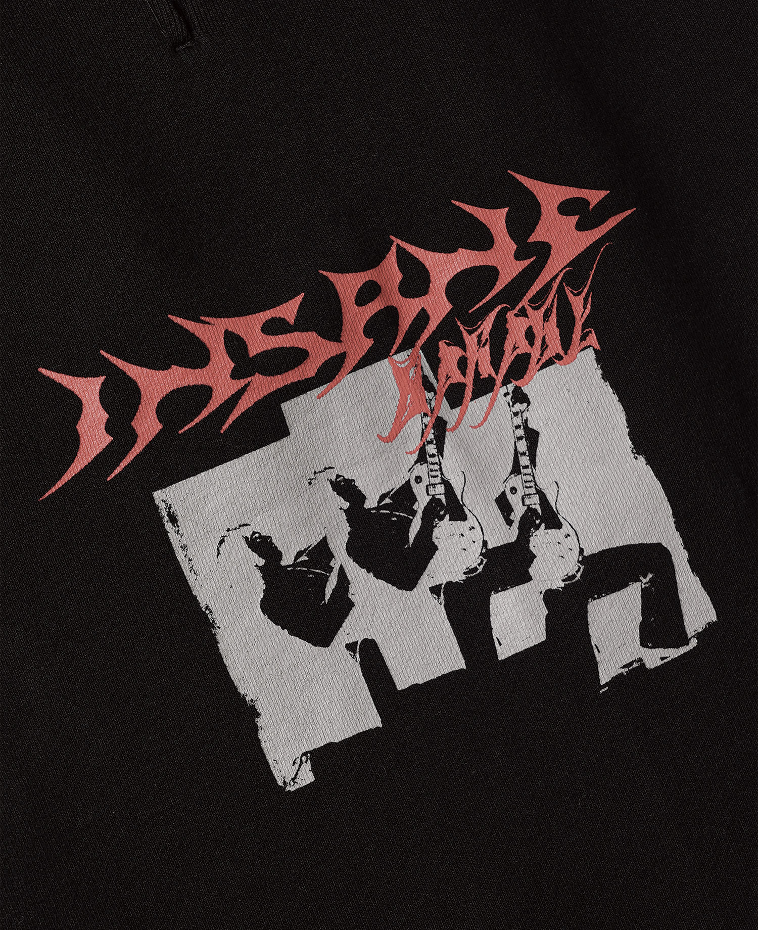 INSANE GRAPHIC LOGO SWEAT PANTS_BLACK