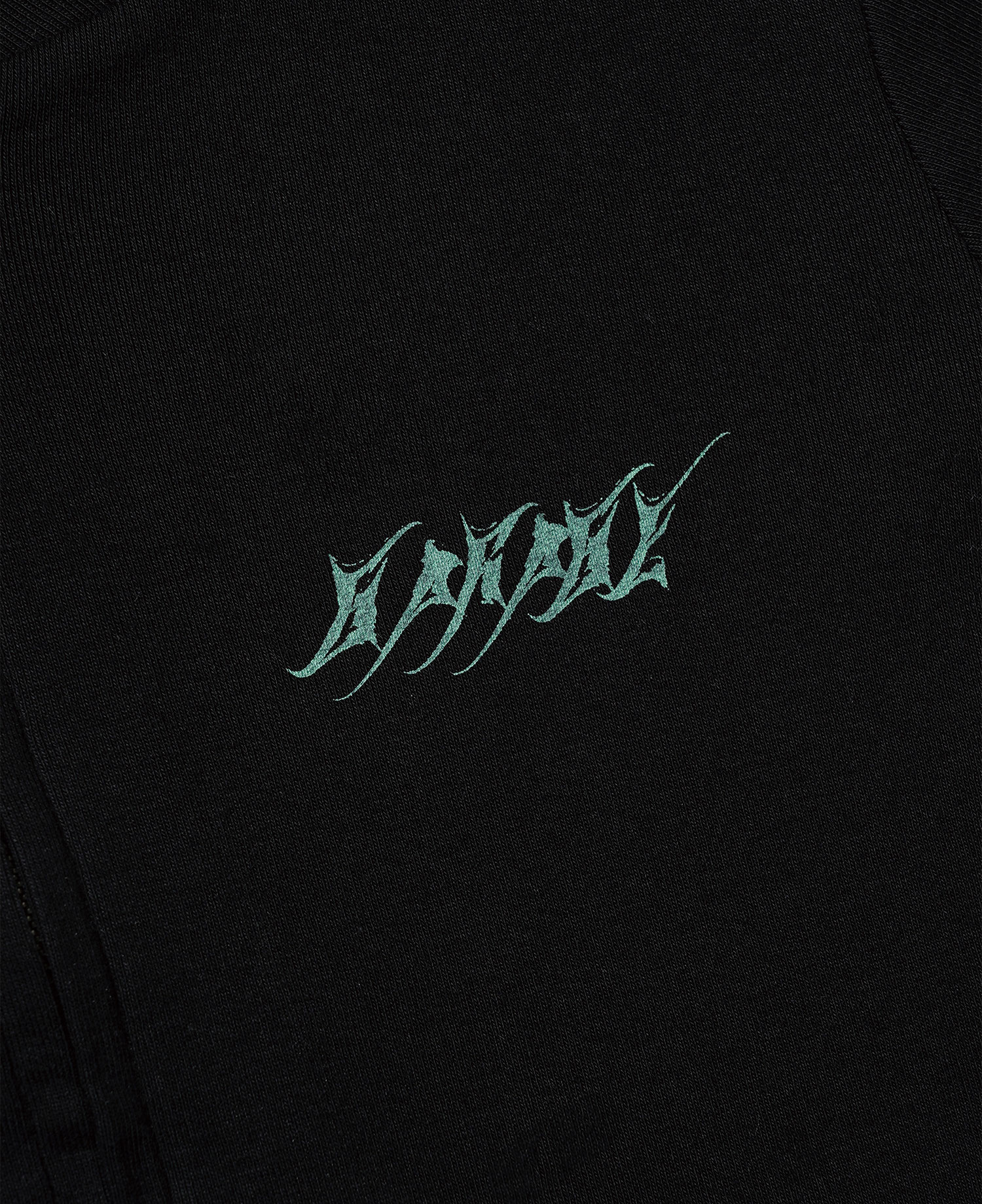 INSANE WOMEN LOGO ZIP-UP JERSEY_BLACK