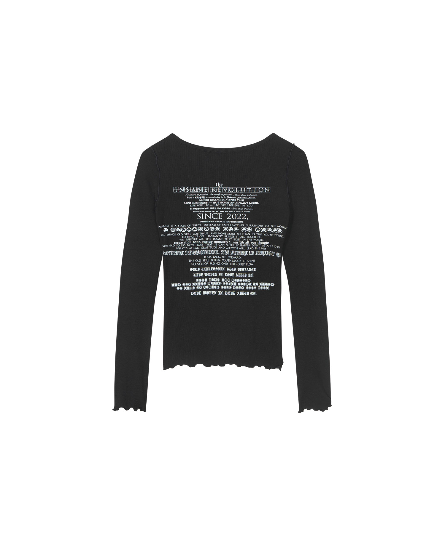 INSANE WOMEN CARDIGAN_BLACK