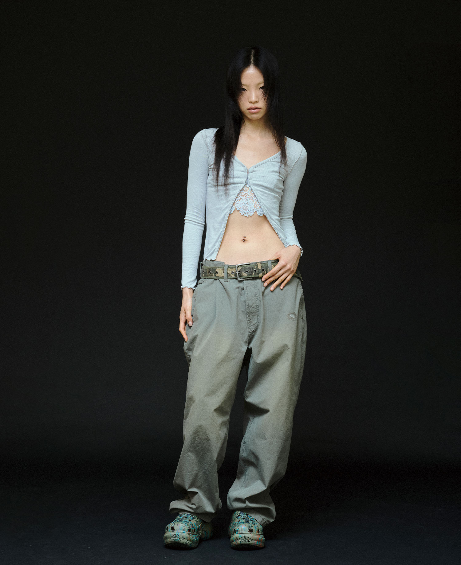 INSANE WOMEN CARDIGAN_LIGHT BLUE