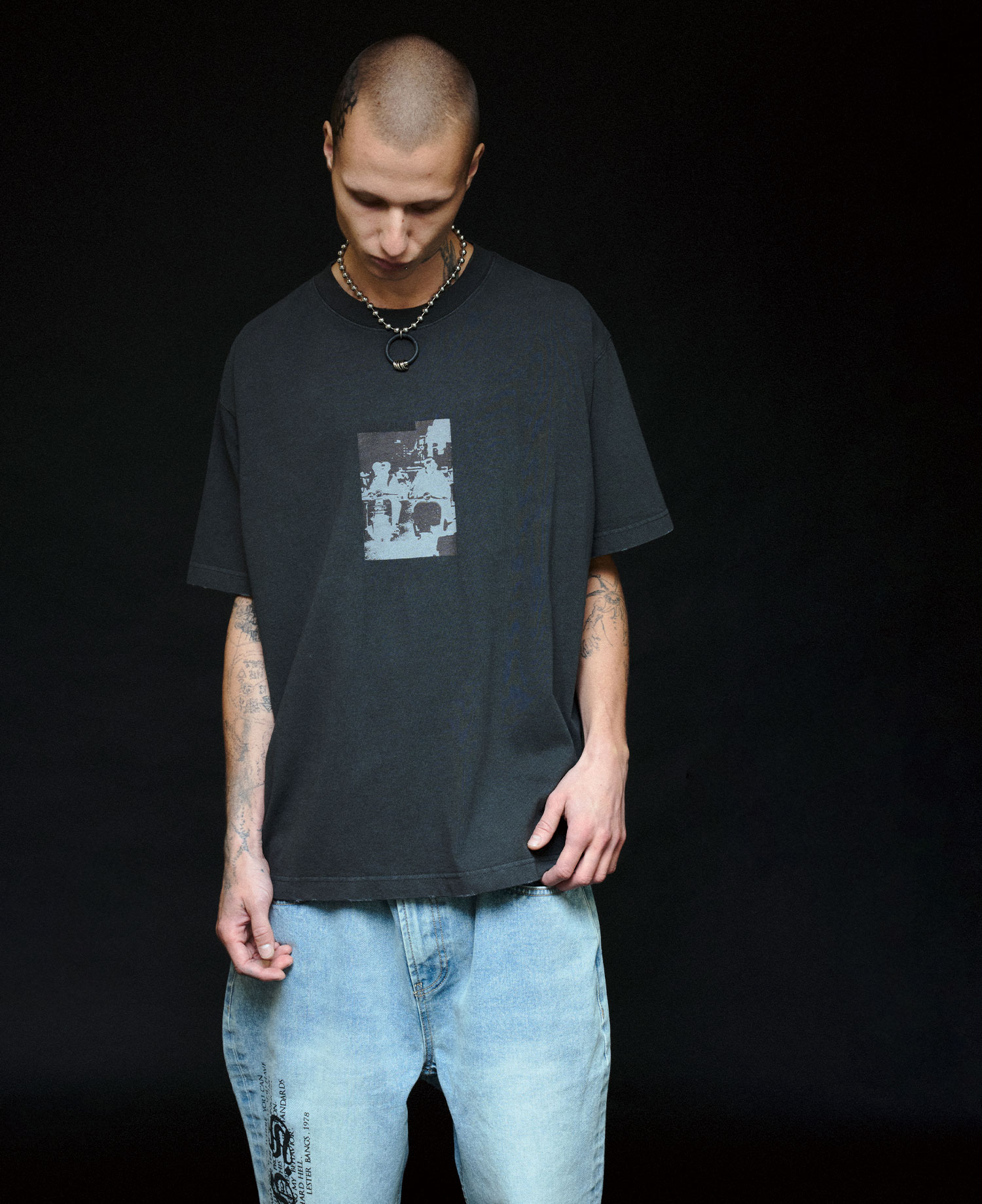 INSANE MODS T-SHIRT_VINTAGE BLACK