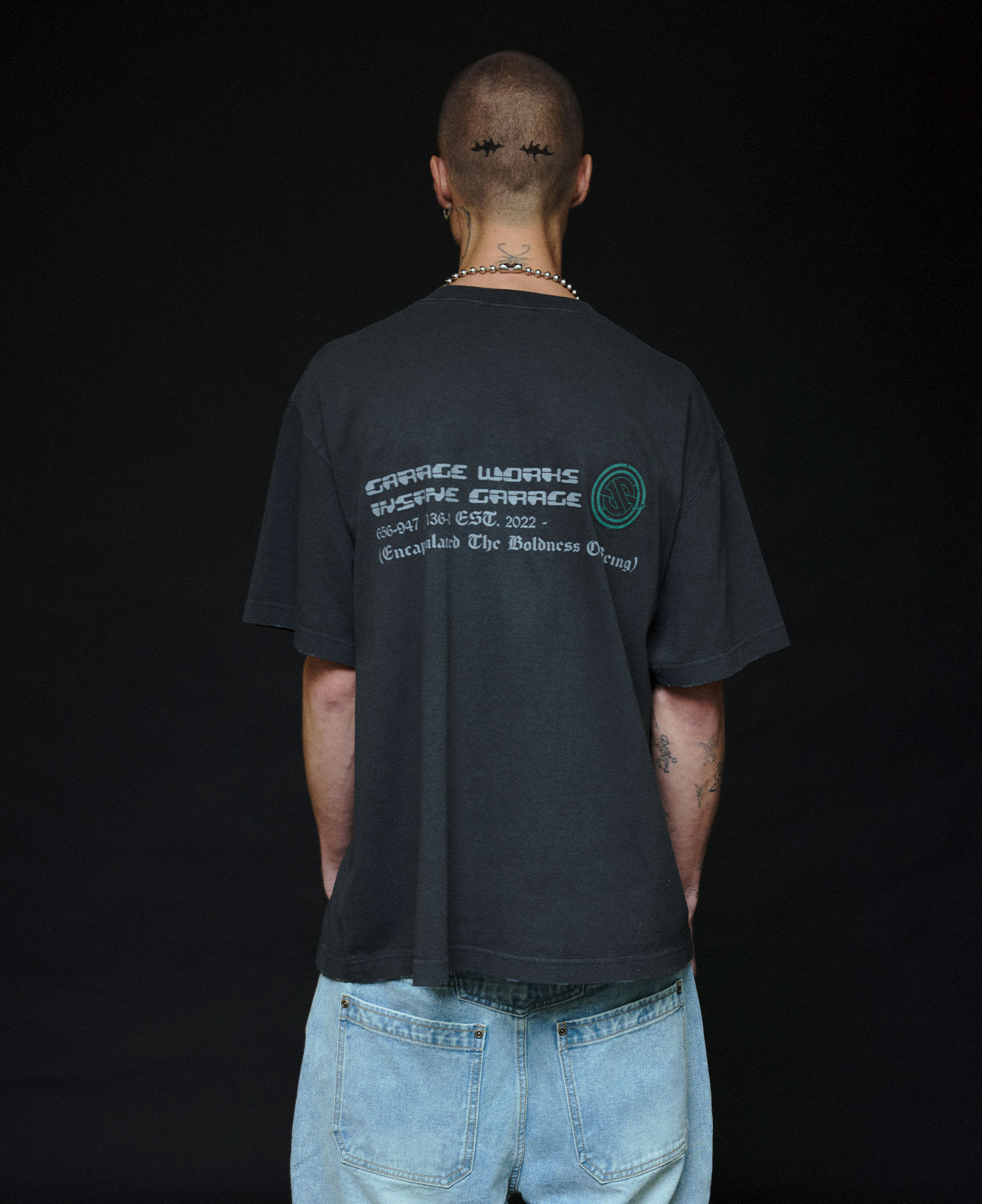 INSANE MODS T-SHIRT_VINTAGE BLACK