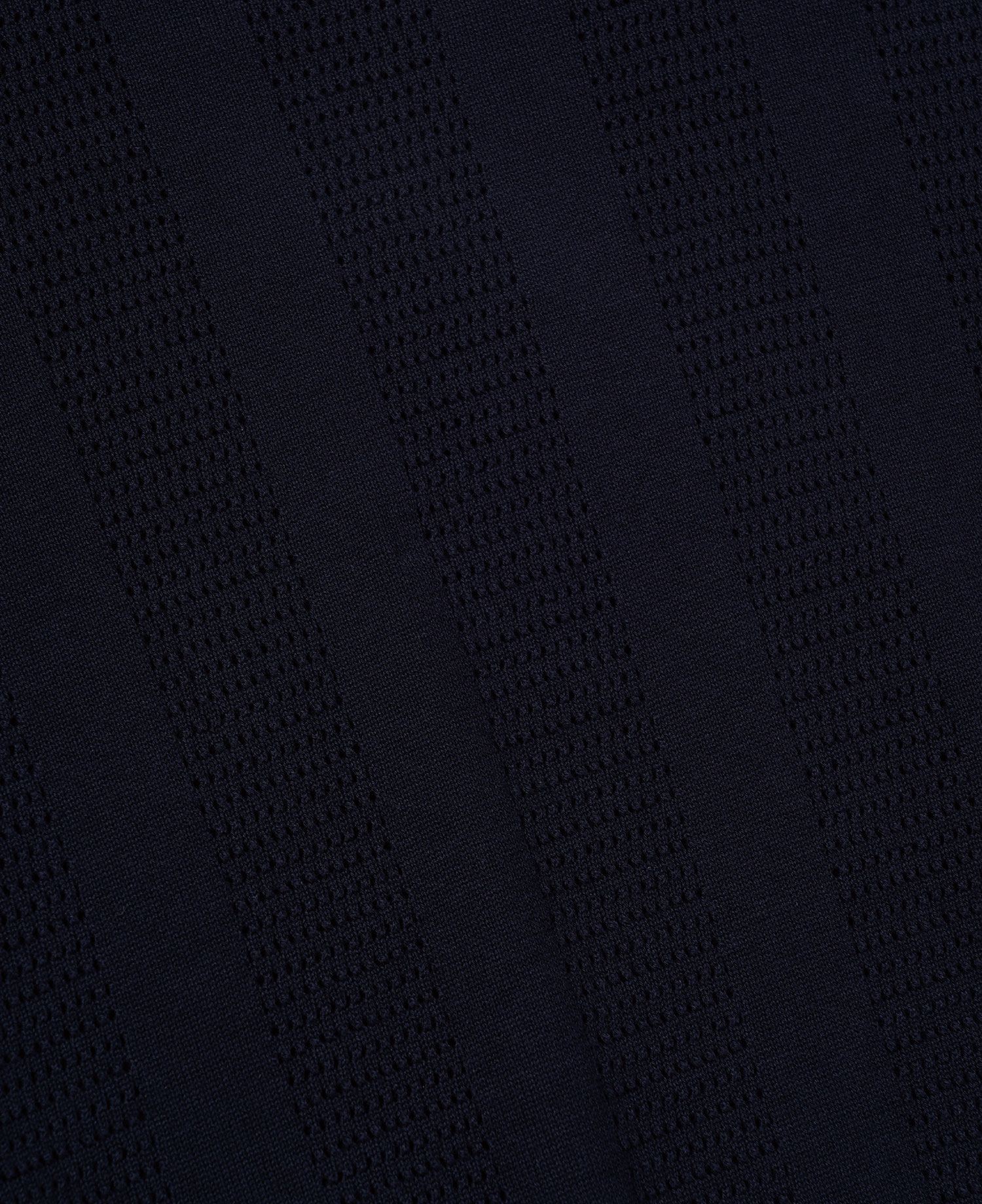 INSANE PUNCHING KNIT SHORT SLEEVE NAVY
