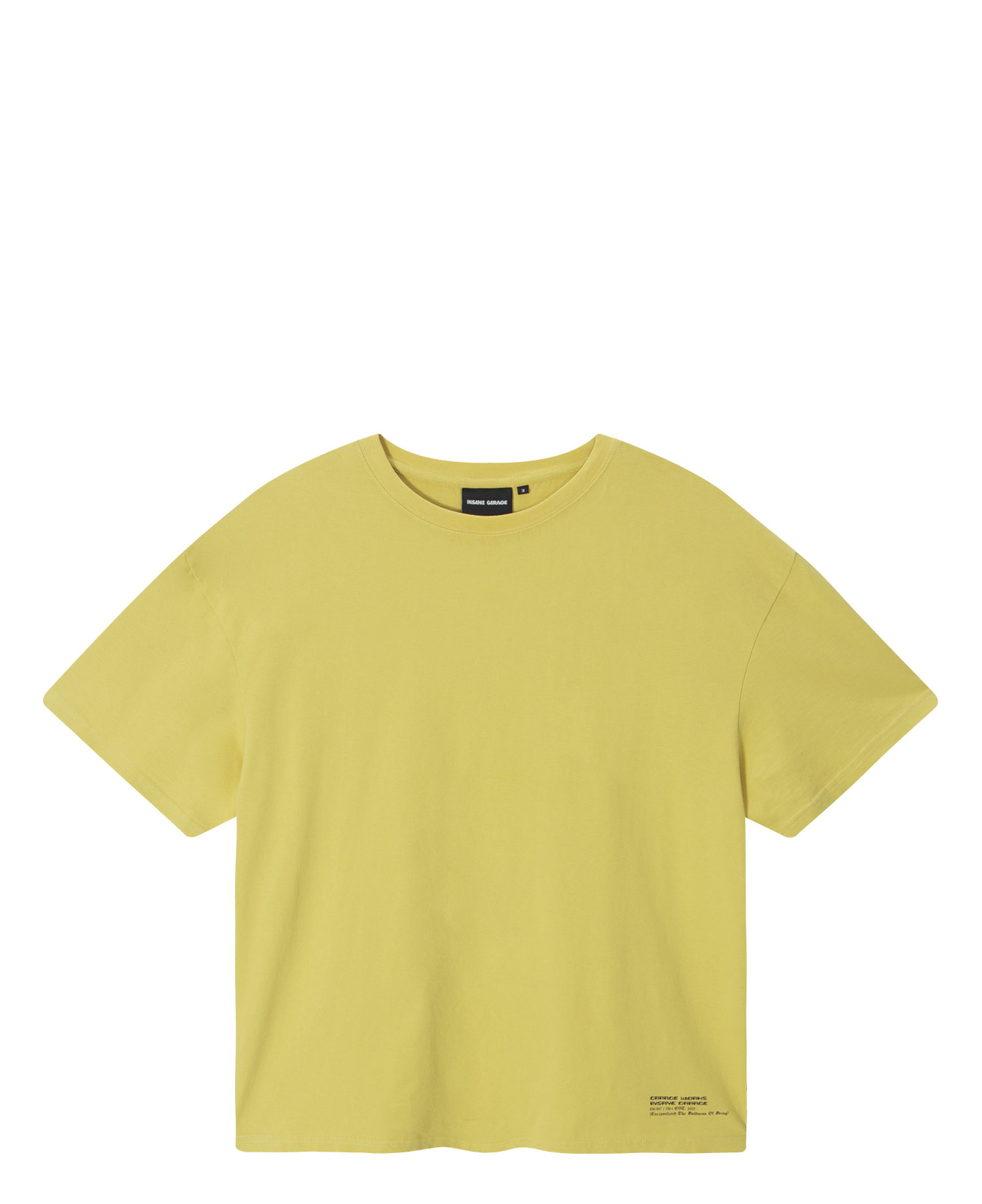 INSANE BASIC T-SHIRT_YELLOW
