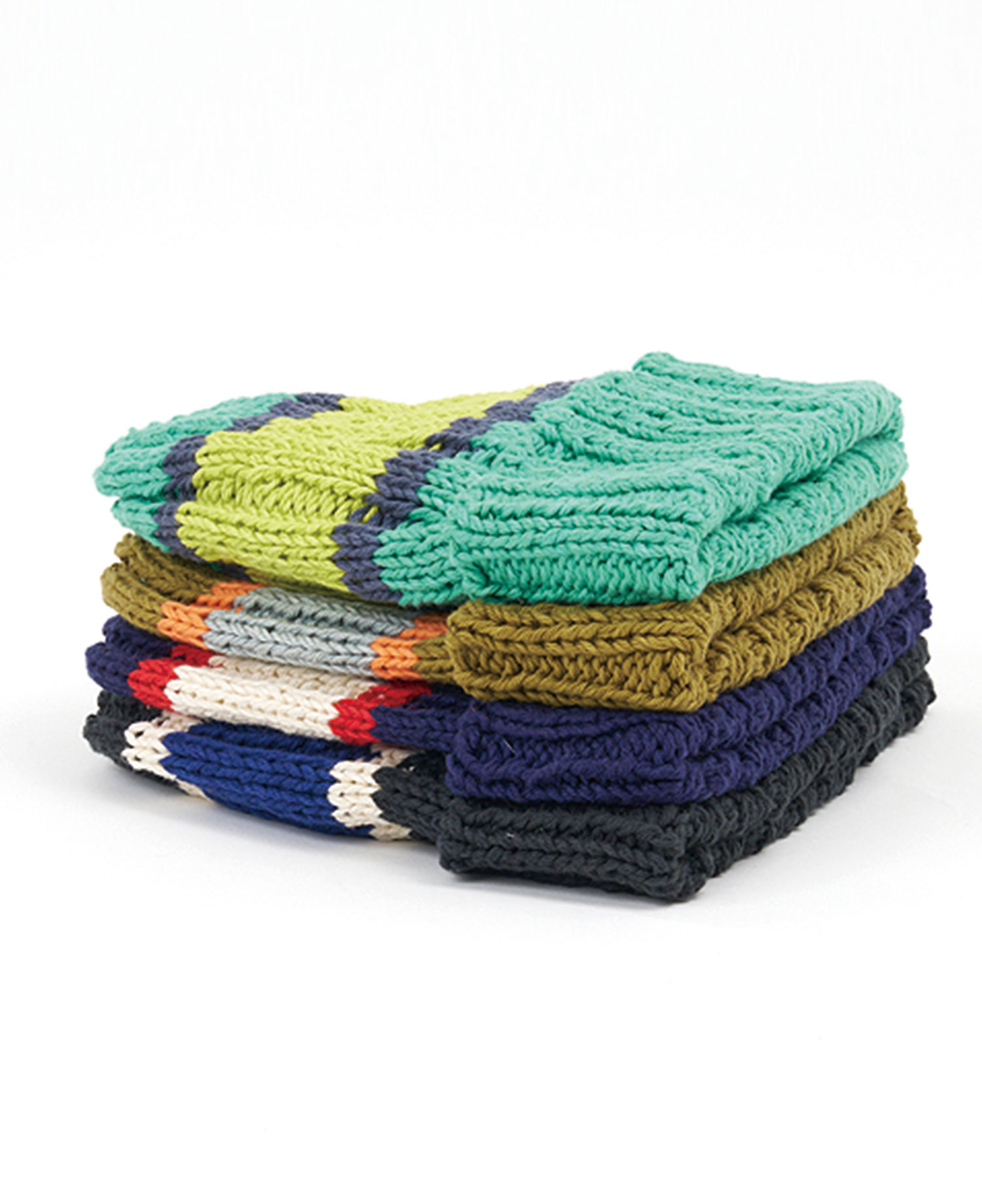HAND KNIT LINE WT_BLACK MIX
