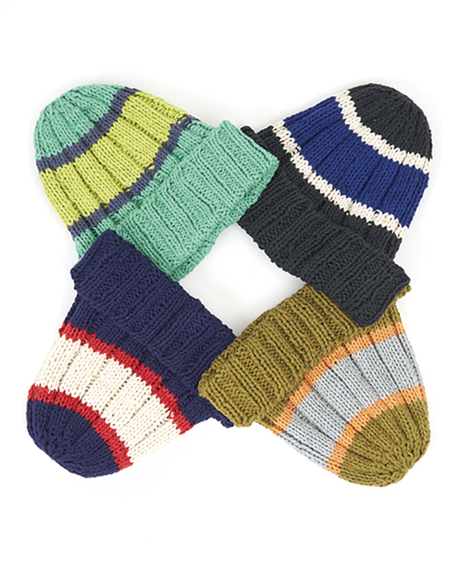 HAND KNIT LINE WT_BLACK MIX