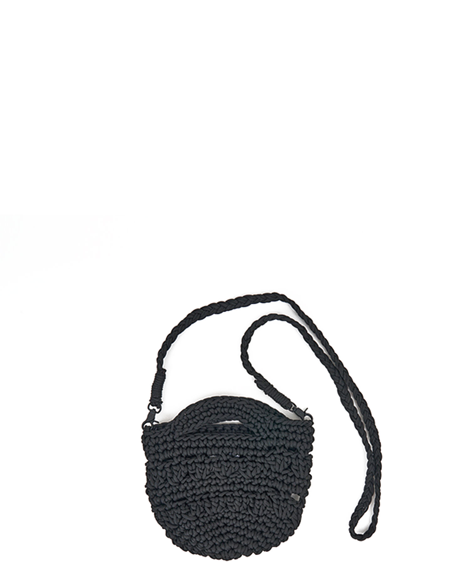 HAND ROPE POUCH_BLACK