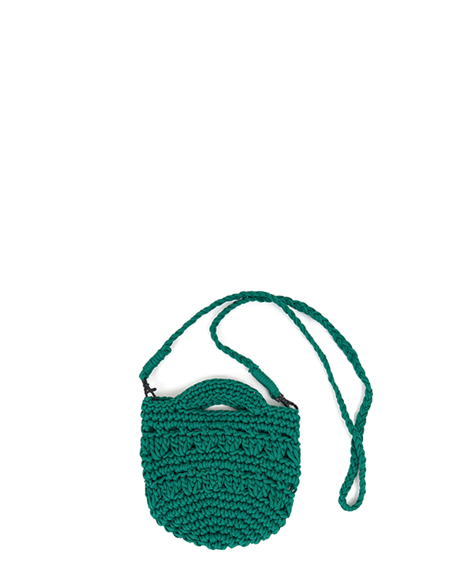 HAND ROPE POUCH_GREEN
