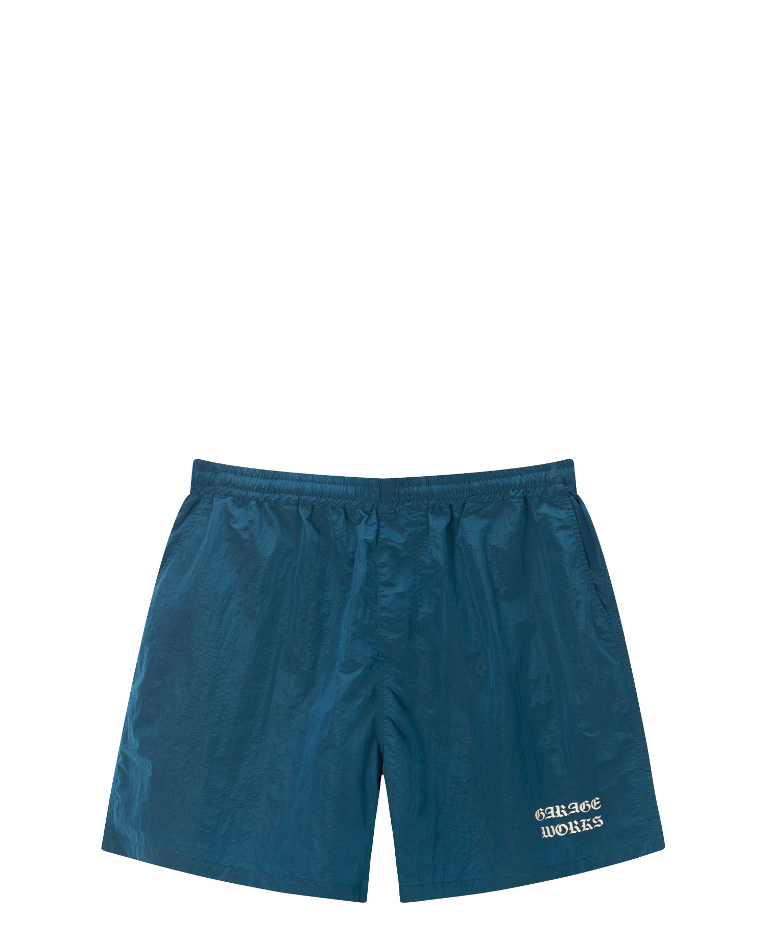INSANE BASIC GRAPHIC NYLON SHORTS_MIDNIGHT