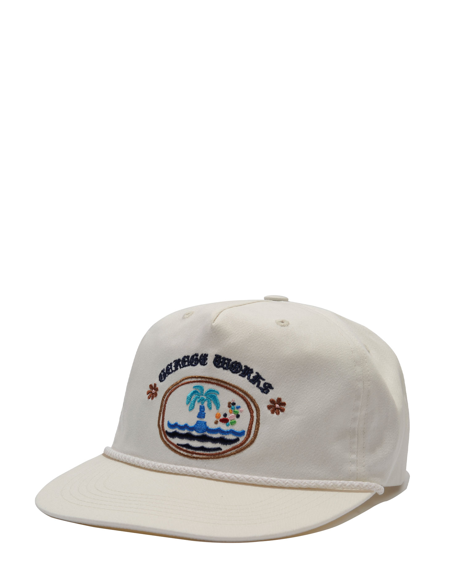 [RS X IGS] PARADISE WORKS ROPE CAP IVORY