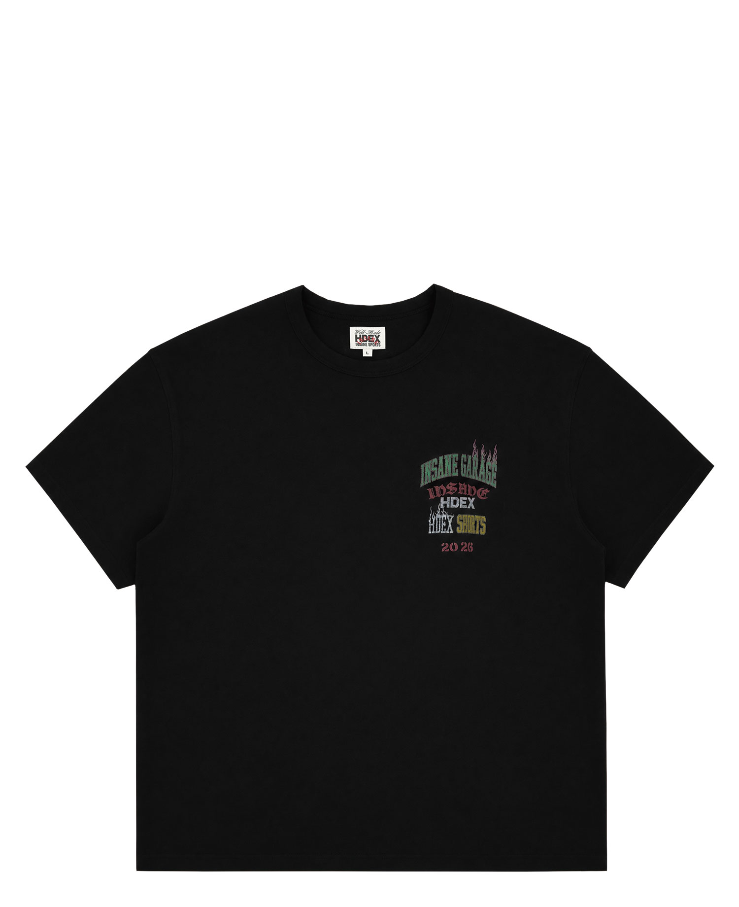 [HDEX X IG] MOOD MIX MUSCLE FIT SHORT SLV_BLACK