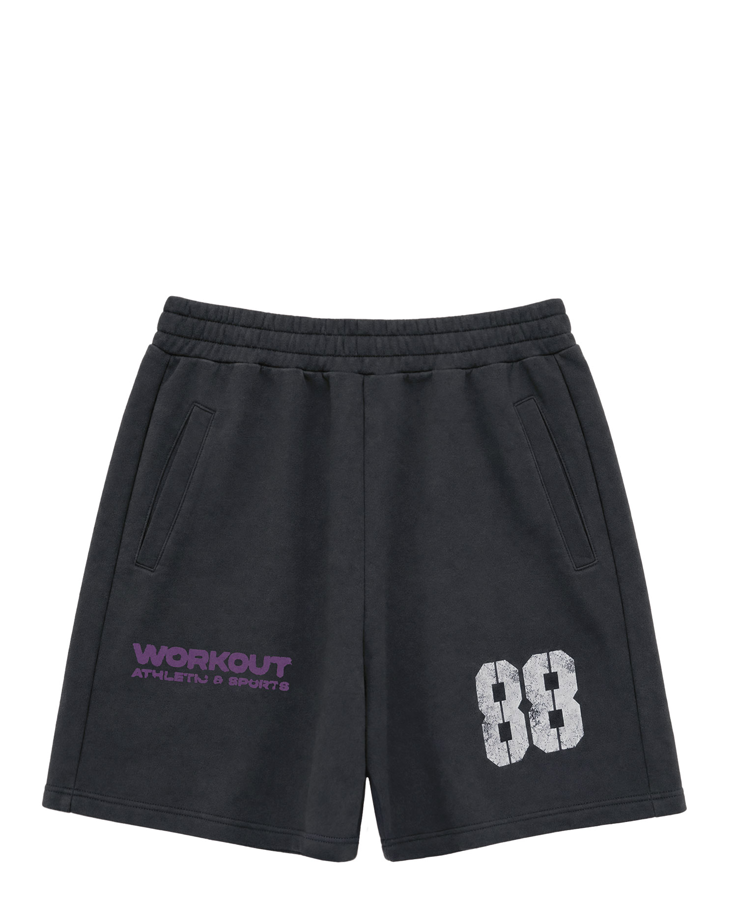 [HDEX X IG] MOOD MIX STANDARD SHORTS_CHARCOAL