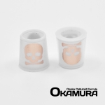 오카무라 OKAMURA 화이트시그니쳐 스컬 셀룰로이드 우드 페럴 [HW-16-09] 