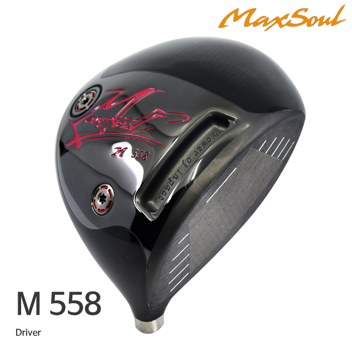 Max Soul 맥스 소울 Superior Driver M558 Ti 블랙 드라이버 [DR]