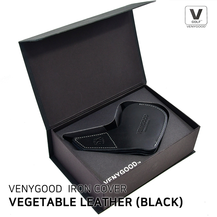 베니굿 VENYGOOD 베지터블 통가죽 IRON COVER 아이언 커버 (BLACK)