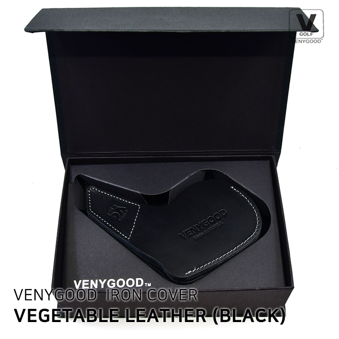 베니굿 VENYGOOD 베지터블 통가죽 IRON COVER 아이언 커버 (BLACK)