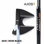 엑시스 AXIS 로즈 블랙 퍼터 AXIS1 ROSE BLACK + 스테빌리티 샤프트 STABILITY [PT]