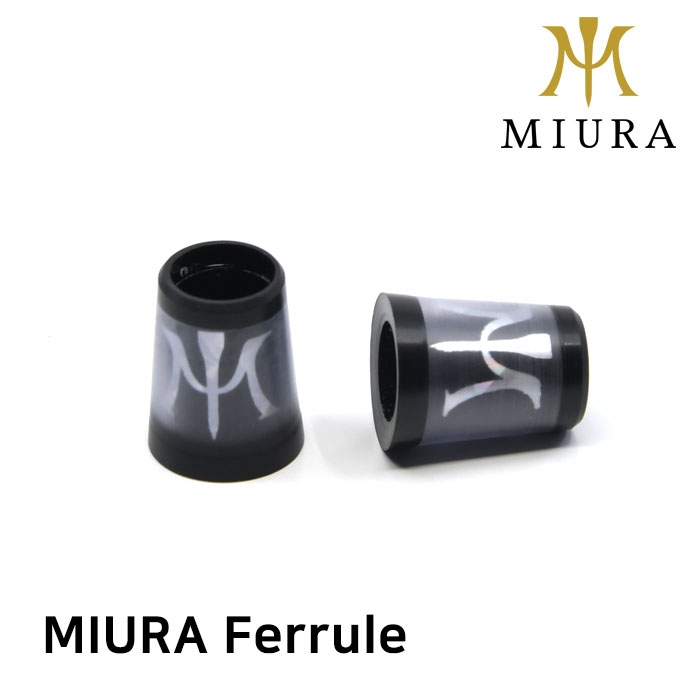 미우라 MIURA 아이언 전용 페럴 SILVER [9.1mm *14.2mm*17.7mm]