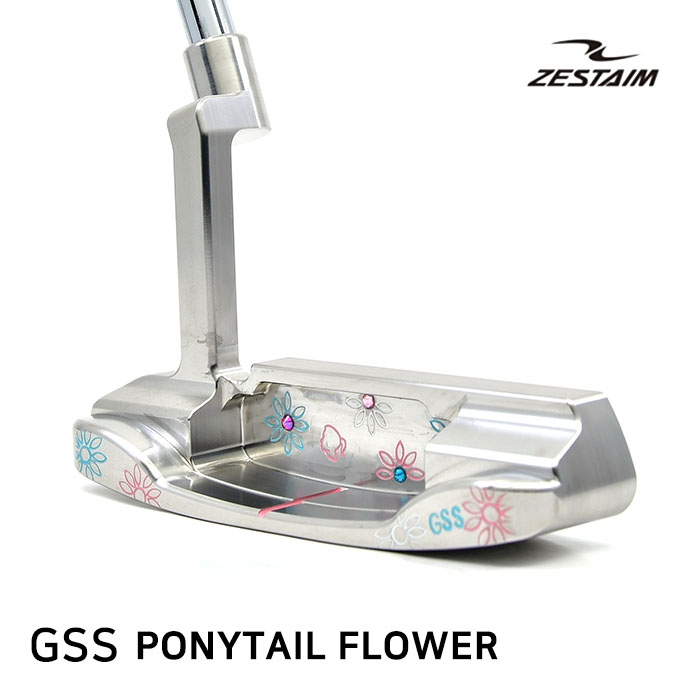 제스타임 ZESTAIM 포니테일 GSS 플라워 퍼터 플럼버넥 PONYTAIL FLOWER PUTTER [PT]