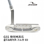 제스타임 ZESTAIM GSS 골드&화이트 스노우 에디션 하이버프트 플럼버넥 퍼터 PUTTER [한스커스텀]