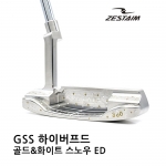 제스타임 ZESTAIM GSS 골드&화이트 스노우 에디션 하이버프트 플럼버넥 퍼터 PUTTER [한스커스텀]