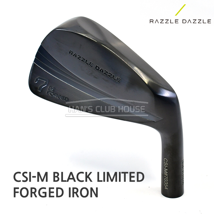 라즐다즐 RAZZLE DAZZLE CSI-M BLACK LIMITED FORGED IRON 아이언