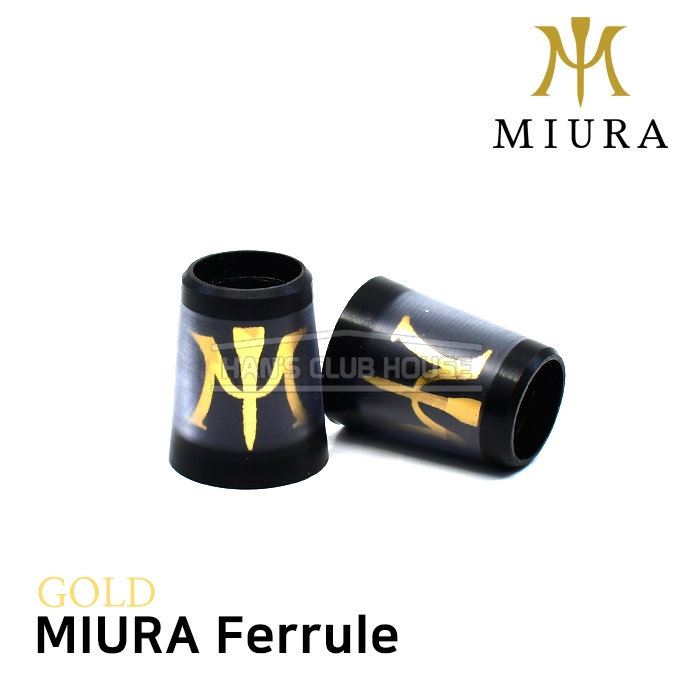 미우라 MIURA 아이언 전용 페럴 GOLD [9.1mm *14.2mm*17.7mm]