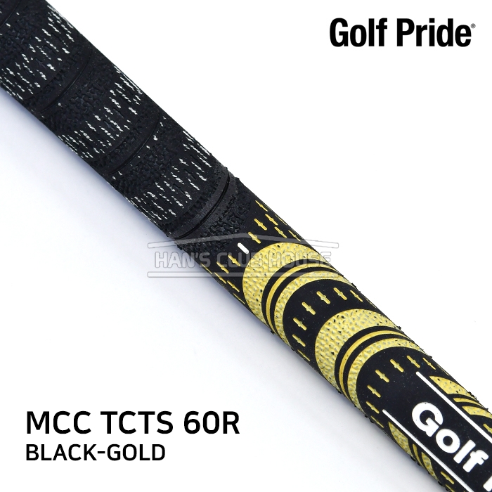 골프프라이드 GOLFPRIDE MCC TCTS 60R GRIP [BLACK-GOLD]