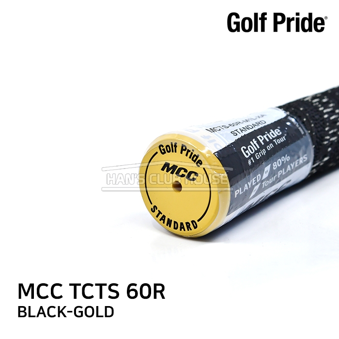 골프프라이드 GOLFPRIDE MCC TCTS 60R GRIP [BLACK-GOLD]