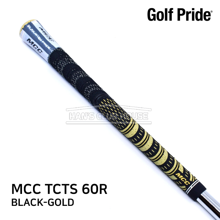 골프프라이드 GOLFPRIDE MCC TCTS 60R GRIP [BLACK-GOLD]