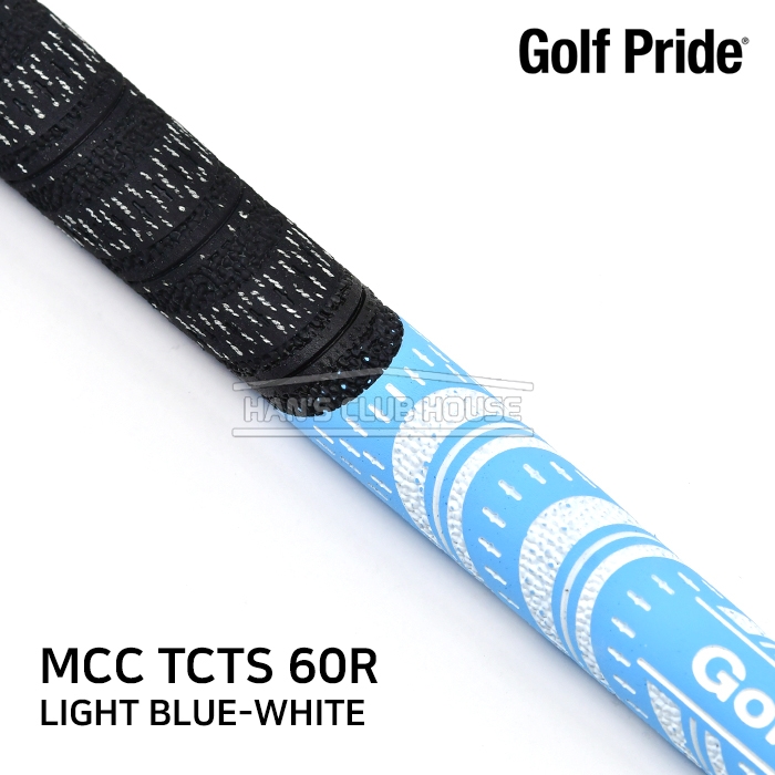 골프프라이드 GOLFPRIDE MCC TCTS 60R GRIP [LIGHT BLUE-WHITE]