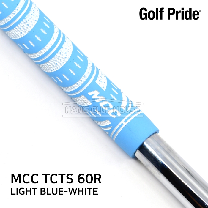 골프프라이드 GOLFPRIDE MCC TCTS 60R GRIP [LIGHT BLUE-WHITE]