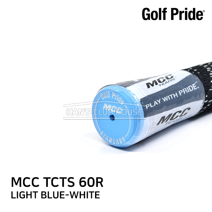 골프프라이드 GOLFPRIDE MCC TCTS 60R GRIP [LIGHT BLUE-WHITE]