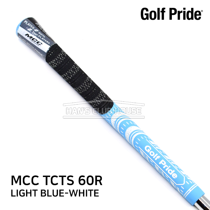 골프프라이드 GOLFPRIDE MCC TCTS 60R GRIP [LIGHT BLUE-WHITE]