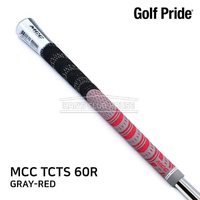 골프프라이드 GOLFPRIDE MCC TCTS 60R GRIP [GRAY-RED]