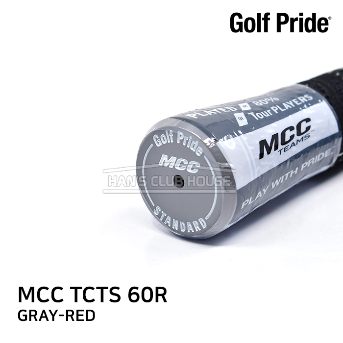 골프프라이드 GOLFPRIDE MCC TCTS 60R GRIP [GRAY-RED]