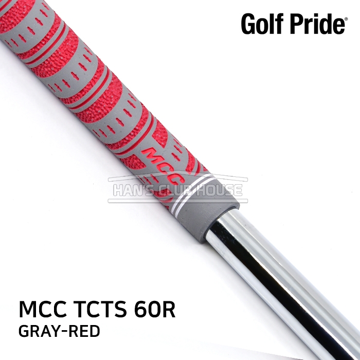 골프프라이드 GOLFPRIDE MCC TCTS 60R GRIP [GRAY-RED]